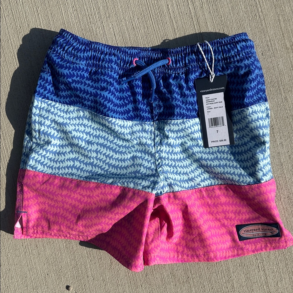 Vineyard Vines Colorblock Swim Trunks